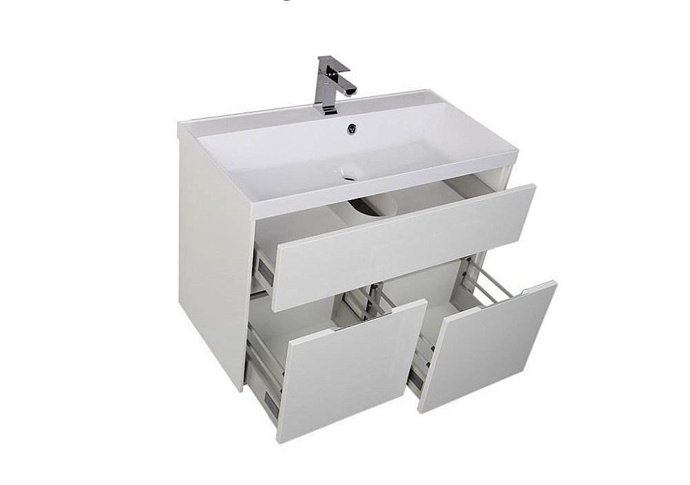 Тумба с раковиной Aquanet Латина 90 для ванной в интернет-магазине Sanbest