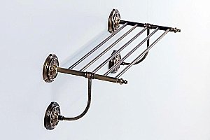 Полка Art&Max Barocco AM-2035-Br бронза купить в интернет-магазине сантехники Sanbest