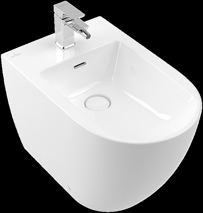 Биде напольное Villeroy&Boch Subway 3.0 44710001 альпийский белый купить в интернет-магазине Sanbest