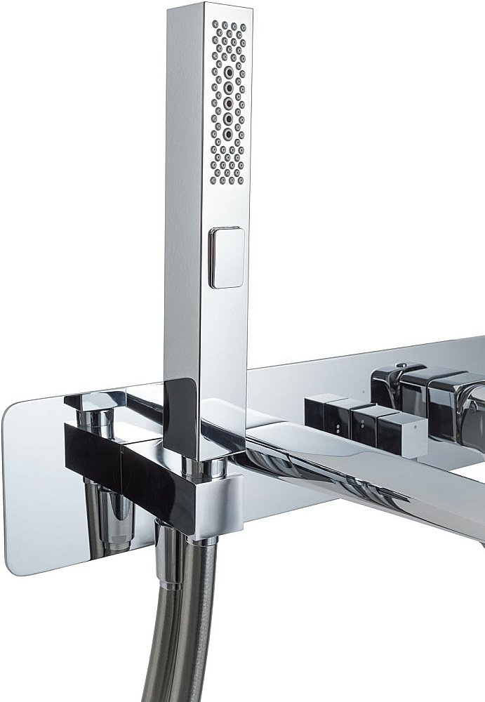 Смеситель для ванны Allen Brau Infinity 5.21007-00 хром купить в интернет-магазине сантехники Sanbest