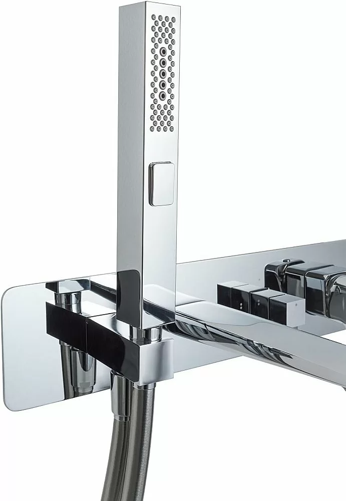 Смеситель для ванны Allen Brau Infinity 5.21007-00 хром купить в интернет-магазине сантехники Sanbest