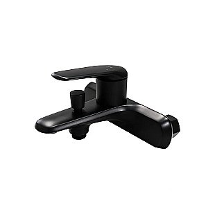 Смеситель для ванны Comforty 00-00013699 черный матовый купить в интернет-магазине сантехники Sanbest