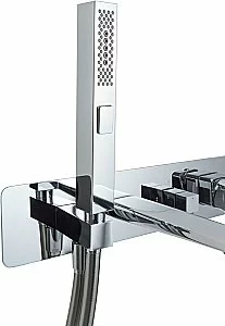 Смеситель для ванны Allen Brau Infinity 5.21007-00 хром купить в интернет-магазине сантехники Sanbest