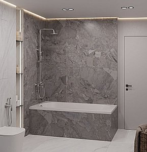 Акриловая ванна Aquanet Lotos 170x75 с каркасом купить в интернет-магазине Sanbest