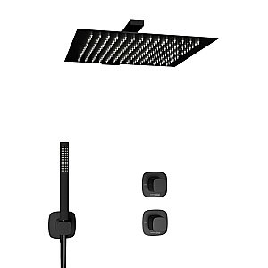 Душевая система WasserKRAFT Nuthe 9100 SET2838 черный Soft-touch матовый купить в интернет-магазине сантехники Sanbest