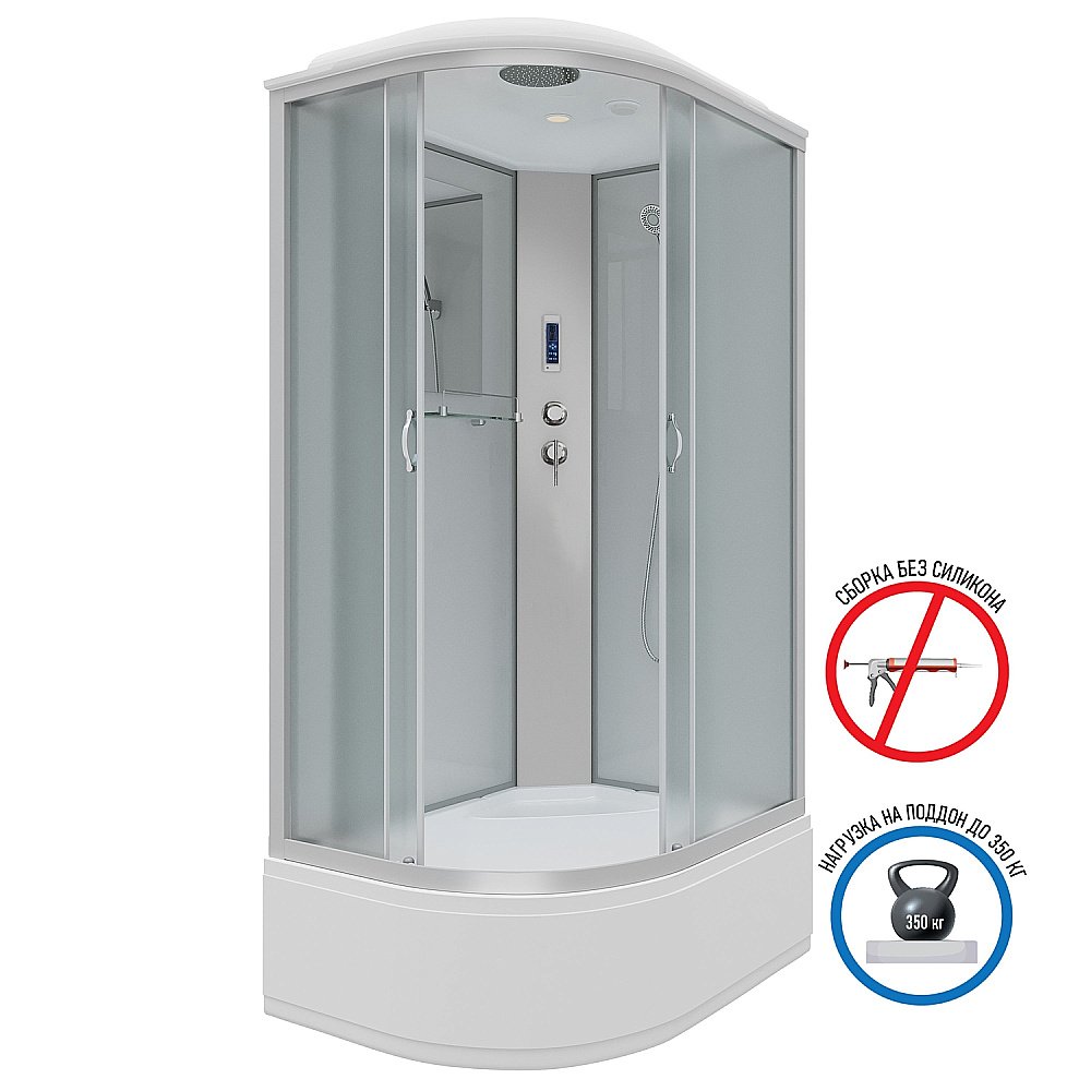 Душевая кабина Niagara Classic NG-2310-14P 120х80 купить в интернет-магазине Sanbest