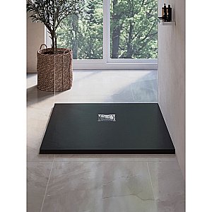 Душевой поддон RGW Stone Tray 16152099-02 90x90 графит купить в интернет-магазине Sanbest