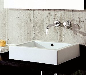 Смеситель для раковины Giulini Futuro 6520-20O золото купить в интернет-магазине сантехники Sanbest