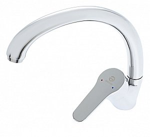 Смеситель для кухни Agger Exact A2100200 хром купить в интернет-магазине сантехники Sanbest