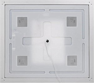 Зеркало BelBagno Kraft SPC-KRAFT-700-800-LED-TCH-WARM сатин в ванную от интернет-магазине сантехники Sanbest