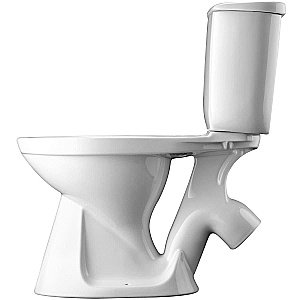 Унитаз-компакт Santek Бриз 1.WH20.2.569 с бачком, с крышкой купить в интернет-магазине Sanbest