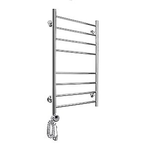 Полотенцесушитель электрический Domoterm Медея П8 500x800 E хром купить в интернет-магазине сантехники Sanbest