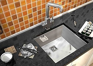 Мойка для кухни ZORG Steel Hammer X SH X 4444 купить в интернет-магазине сантехники Sanbest