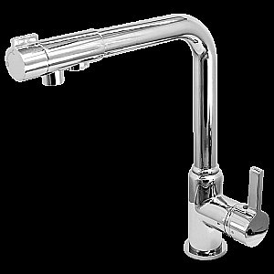 Смеситель для кухни Elghansa Kitchen Pure Water 5698224 хром купить в интернет-магазине сантехники Sanbest
