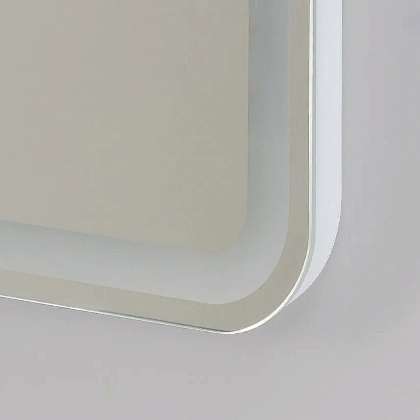 Зеркало Belbagno 80 SPC-MAR-800-800-LED-3000K-TCH-WARM подсветка, сенсор, подогрев в ванную от интернет-магазине сантехники Sanbest