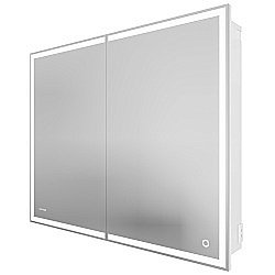 Зеркальный шкаф Grossman Меркадо 100 201002 белый купить в интернет-магазине сантехники Sanbest