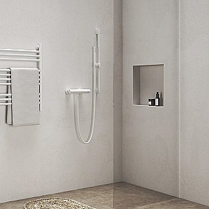 Смеситель для душа Ravak Espirit X070243 белый вельвет купить в интернет-магазине сантехники Sanbest