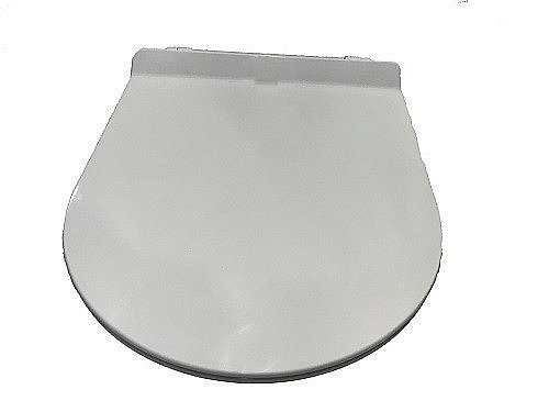 Унитаз подвесной CeramaLux В2330 белый, безободковый, с крышкой микролифт купить в интернет-магазине Sanbest