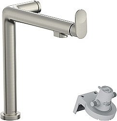 Смеситель для кухни Hansgrohe Aqittura M91 76804800 нержавеющая сталь купить в интернет-магазине сантехники Sanbest