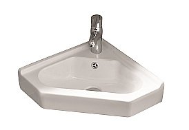 Раковина подвесная SantiLine 55 SL-2020 белая купить в интернет-магазине Sanbest