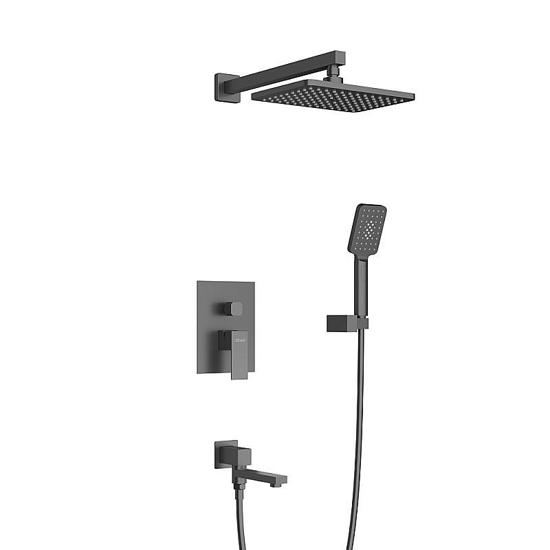 Душевая система Cezares SLIDER-VDSET-NOP черный матовый купить в интернет-магазине сантехники Sanbest