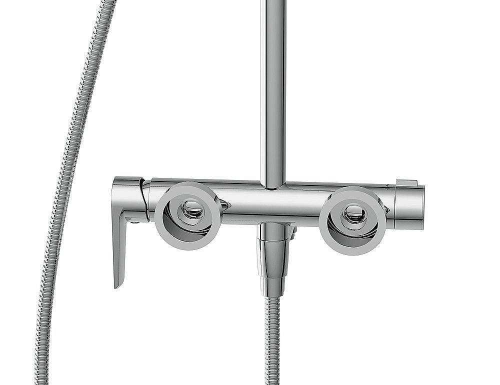 Душевая система Cersanit Moduo 64314 хром купить в интернет-магазине сантехники Sanbest