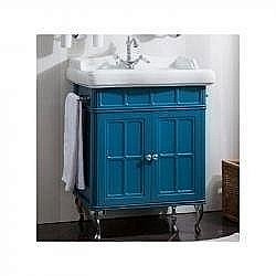 Тумба под раковину Caprigo Borgo 70 синяя купить в интернет-магазине сантехники Sanbest