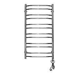 Полотенцесушитель электрический Domoterm Лаура П12 500x1000 ER хром правый купить в интернет-магазине сантехники Sanbest