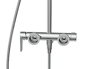 Душевая система Cersanit Moduo 64314 хром купить в интернет-магазине сантехники Sanbest