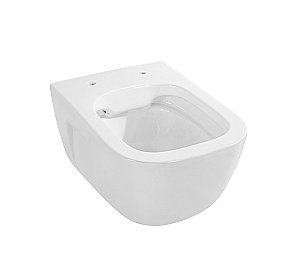 Унитаз с инсталляцией Aquatek Дива SET AQUATEK ДИВА 4в1 с кнопкой хром глянцевый, с крышкой микролифт, безободковый купить в интернет-магазине Sanbest