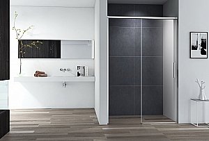 Душевая дверь Cezares DUET SOFT-M-BF-1-110-C-Cr купить в интернет-магазине Sanbest