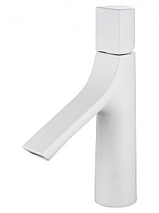 Смеситель для раковины WONZON & WOGHAND The ONE, Белый матовый (WW-H010-MW) купить в интернет-магазине сантехники Sanbest