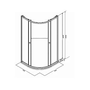 Душевой уголок Parly ZF91 90х90 стекло матовое/профиль белый купить в интернет-магазине Sanbest