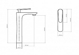 Смеситель для раковины NT Bagno NT7711Н купить в интернет-магазине сантехники Sanbest
