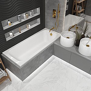 Акриловая ванна WhiteCross Vibe 180x75 0105.180075.100 белая купить в интернет-магазине Sanbest
