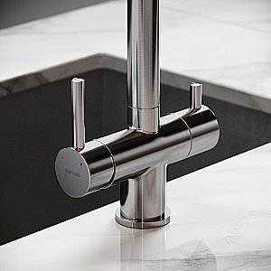 Смеситель для кухни Sancos Spin SC4015BN брашированный никель купить в интернет-магазине сантехники Sanbest