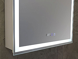 Зеркальный шкаф Azario Киото 60х80 LED-00002358 белый купить в интернет-магазине сантехники Sanbest
