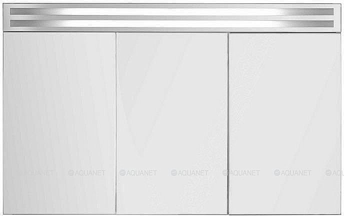 Зеркальный шкаф De Aqua Эколь 184804 90 белый купить в интернет-магазине сантехники Sanbest