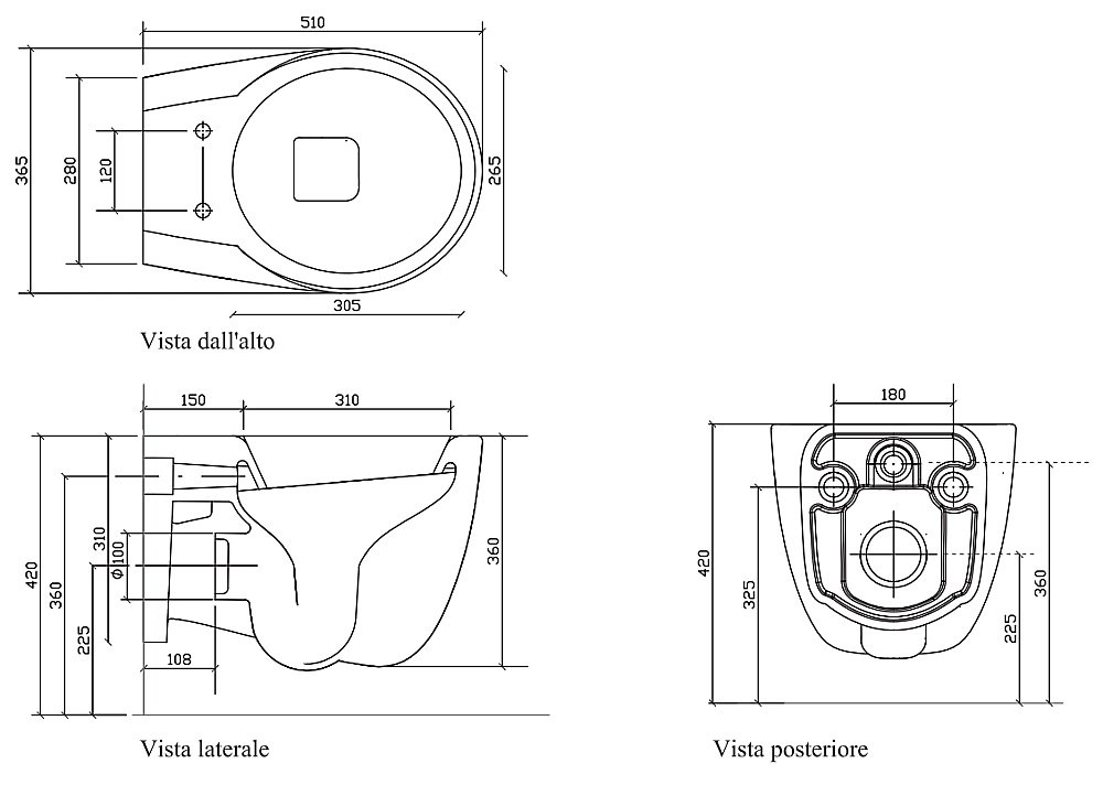 Унитаз подвесной Galassia Ergo 7109 белый купить в интернет-магазине Sanbest