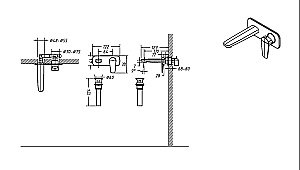 Смеситель для раковины Bravat Source P8173218BW-ENG купить в интернет-магазине сантехники Sanbest