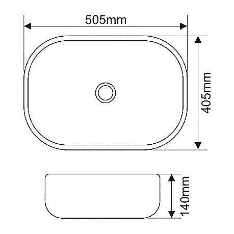 Раковина Melana 78104 78104-805 белая купить в интернет-магазине Sanbest