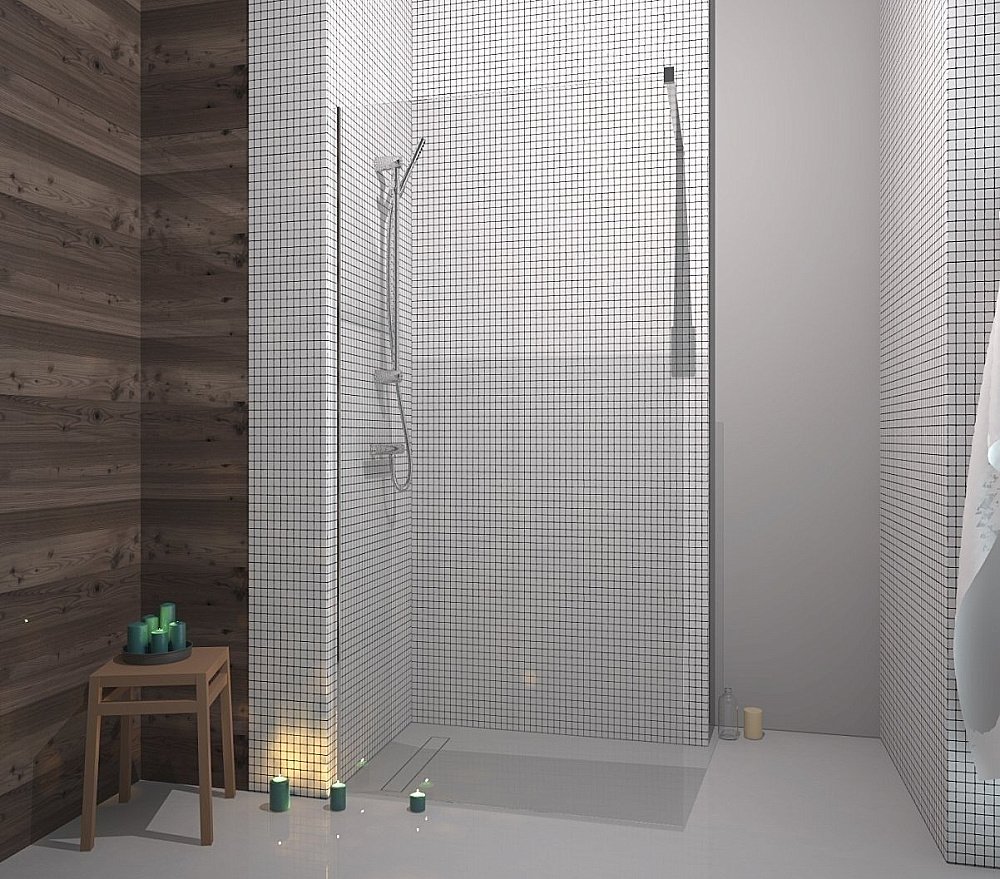 Душевое ограждение Radaway Classic Walk-in 100 купить в интернет-магазине Sanbest