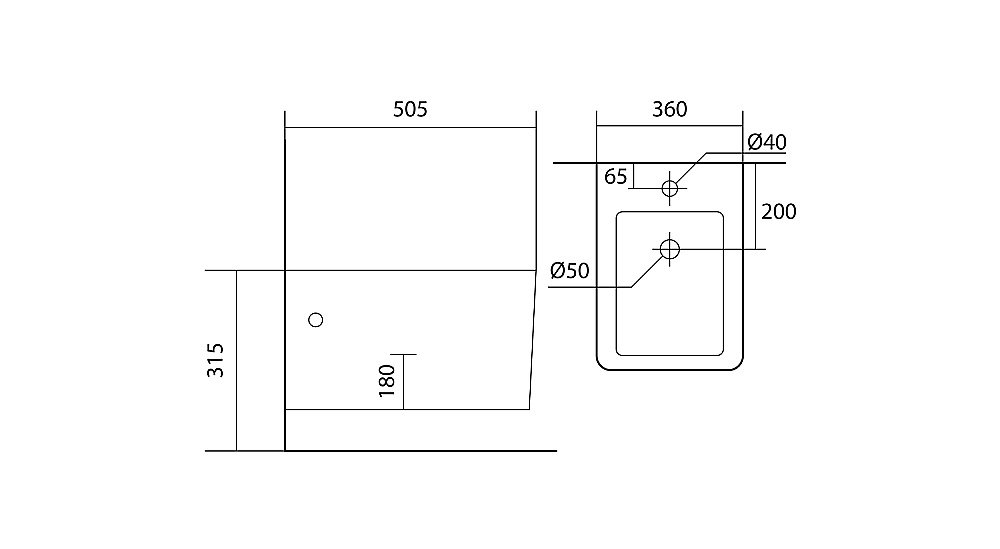 Биде Aquatek Либра New AQ0506N-00 белое купить в интернет-магазине Sanbest