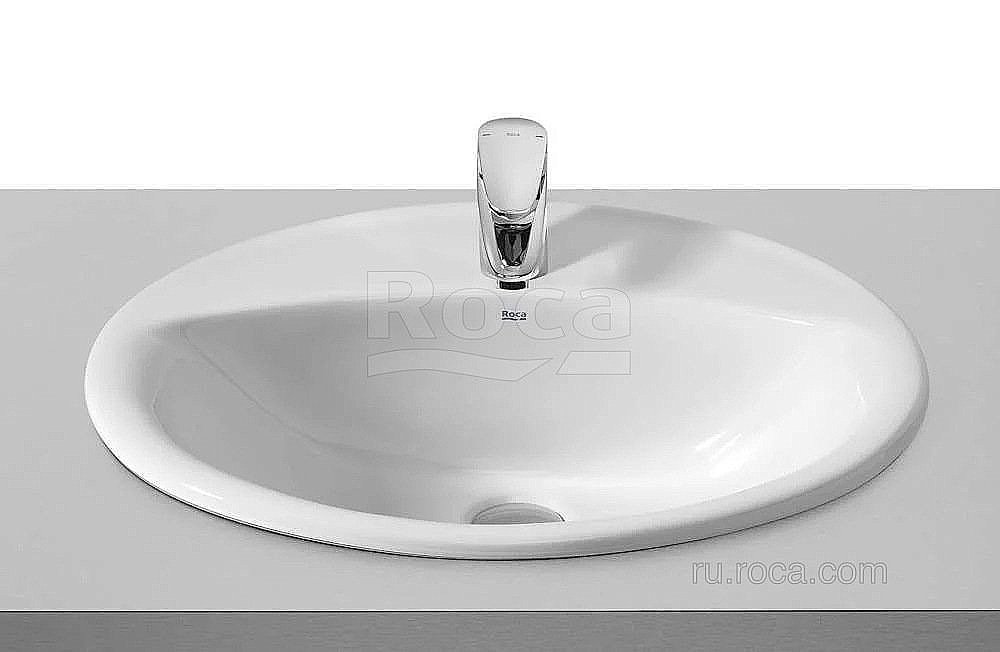 Раковина Roca Adora 52 327204000 белая купить в интернет-магазине Sanbest