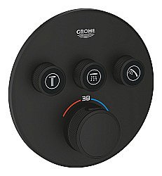 Смеситель для душа Grohe Grohtherm 29508KF0 фантомный черный купить в интернет-магазине сантехники Sanbest