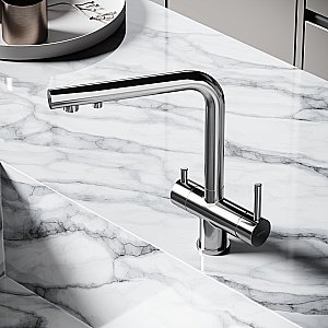 Смеситель для кухни Sancos Foster SC4014BN брашированный никель купить в интернет-магазине сантехники Sanbest