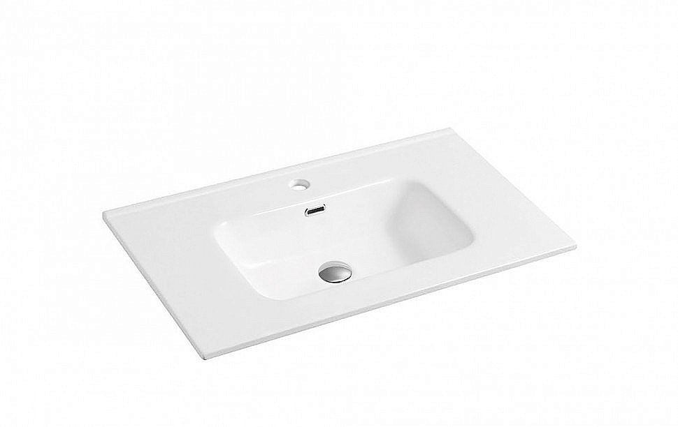 Раковина CeramaLux 9080D белая купить в интернет-магазине Sanbest