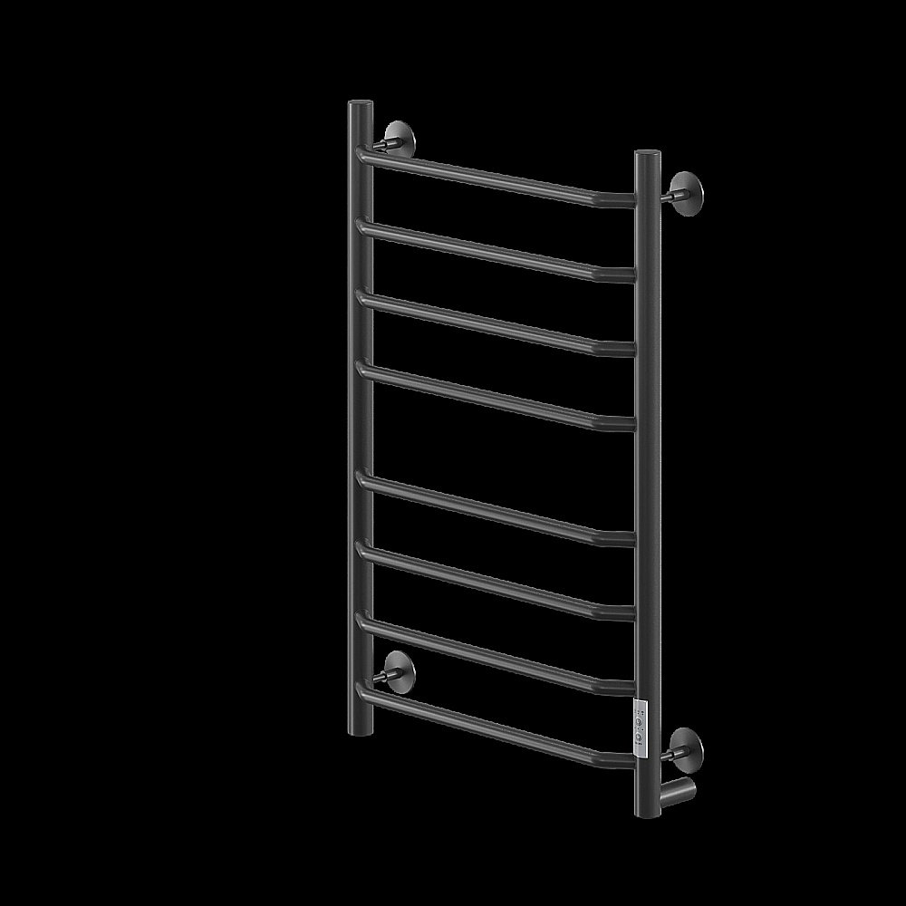 Полотенцесушитель электрический Veconi Cantu-A C8050B-A черный купить в интернет-магазине сантехники Sanbest