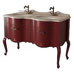 Тумба под раковину со столешницей Caprigo Bourget 140 Эмали реестра отделок Classic купить в интернет-магазине сантехники Sanbest