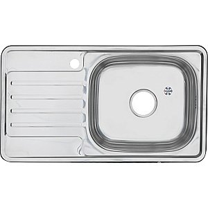 Мойка кухонная с сифоном Melana 221 t (*10) купить в интернет-магазине сантехники Sanbest